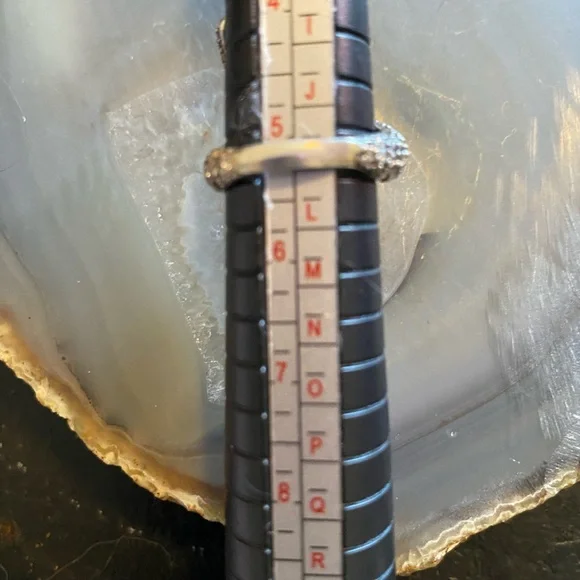 Sterling Silver Starfish Ring • 925 CZ Sparkle - Picture 7 of 9